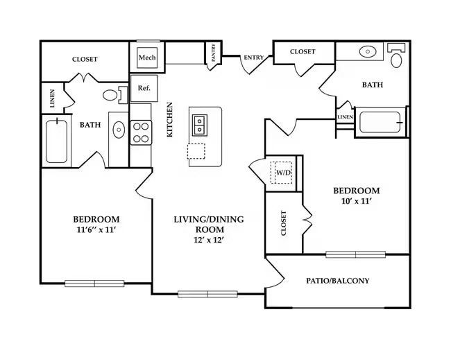 Unit 07-07221 07-07221 floor plan